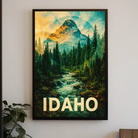Idaho Wilderness Poster