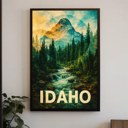 Idaho Wilderness Poster