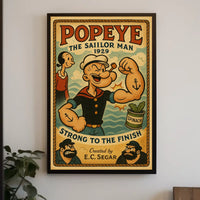 Popeye the Sailor Man 1929 Poster