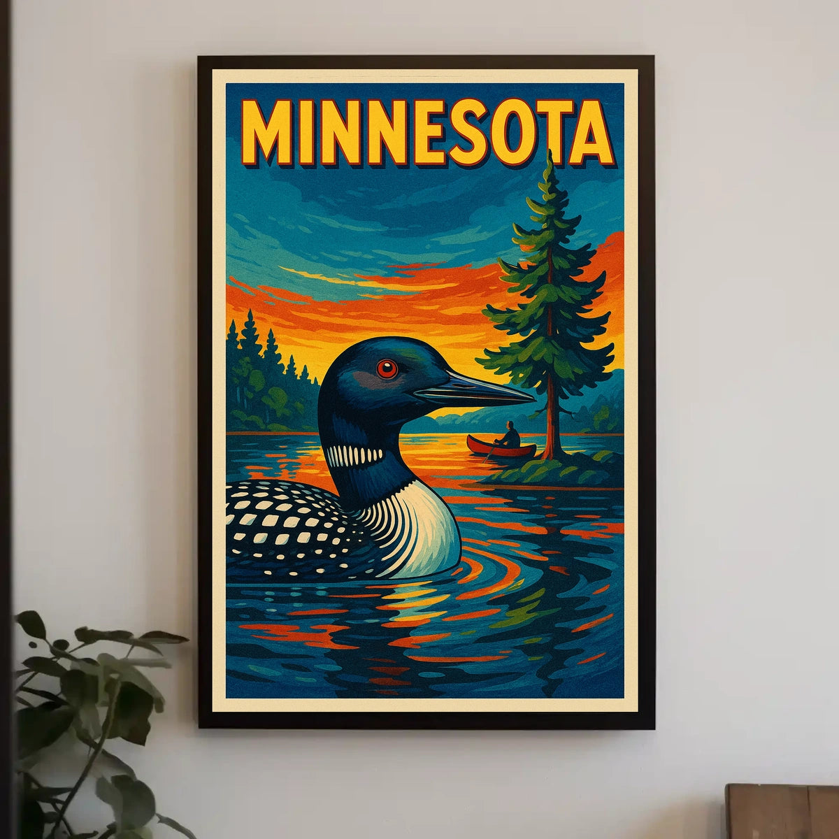 Minnesota Wilderness Poster