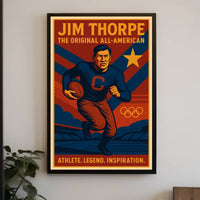 Jim Thorpe Celebrating an All-American Legend Poster
