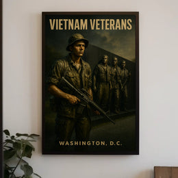 Vietnam Veterans Memorial Poster