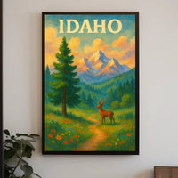 Idaho Wilderness Poster