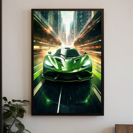 Speed In The City Poster