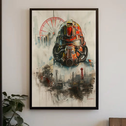 Post-Apocalyptic Visions Poster PosterGoat