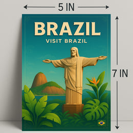 Discover Brazil Poster PosterGoat