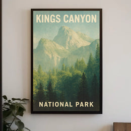 Kings Canyon National Park Poster