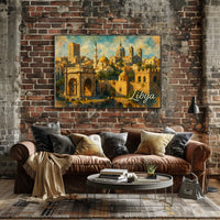Libya Scenery Wanderlust Realism Poster