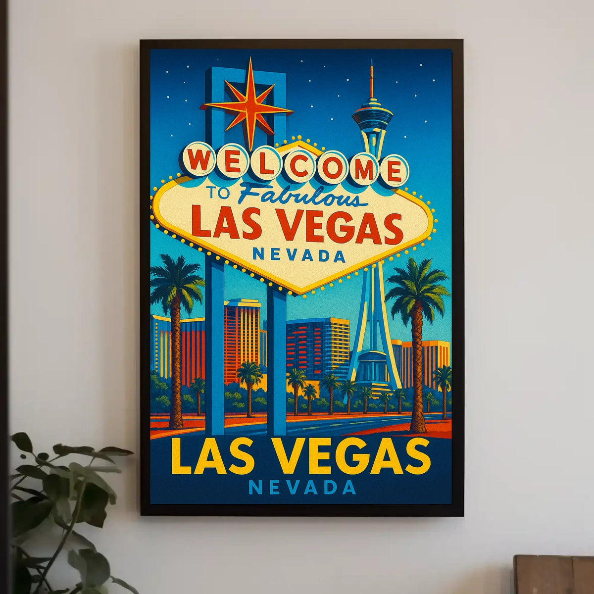 Welcome To Fabulous Las Vegas Poster