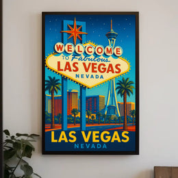Welcome To Fabulous Las Vegas Poster