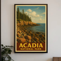 Acadia National Park Poster
