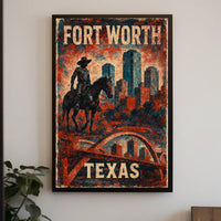 Fort Worth, Texas Poster