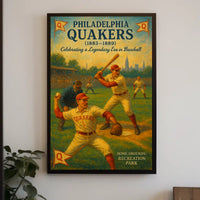 Philadelphia Quakers Celebrating A Poster