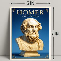 Homer Ancient Poet Poster PosterGoat