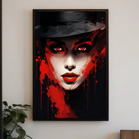 Enigmatic Elegance Poster