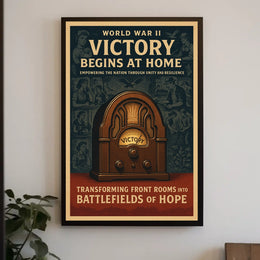 Victory Begins at Home Poster