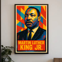 Martin Luther King Jr. Iconic Leader Poster
