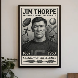 Jim Thorpe Legacy of Excellence Poster
