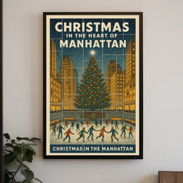 Christmas In The Heart Of Manhattan Poster