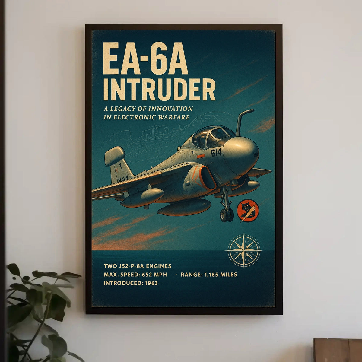 EA-6A Intruder A Legacy of Innovation Poster