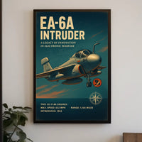 EA-6A Intruder A Legacy of Innovation Poster