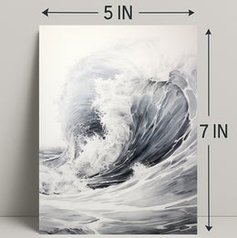 The Power Of The Ocean Poster