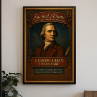 Samuel Adams Architect of American Freedom Poster