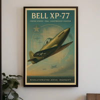 Bell XP-77 Lightweight Fighter Poster
