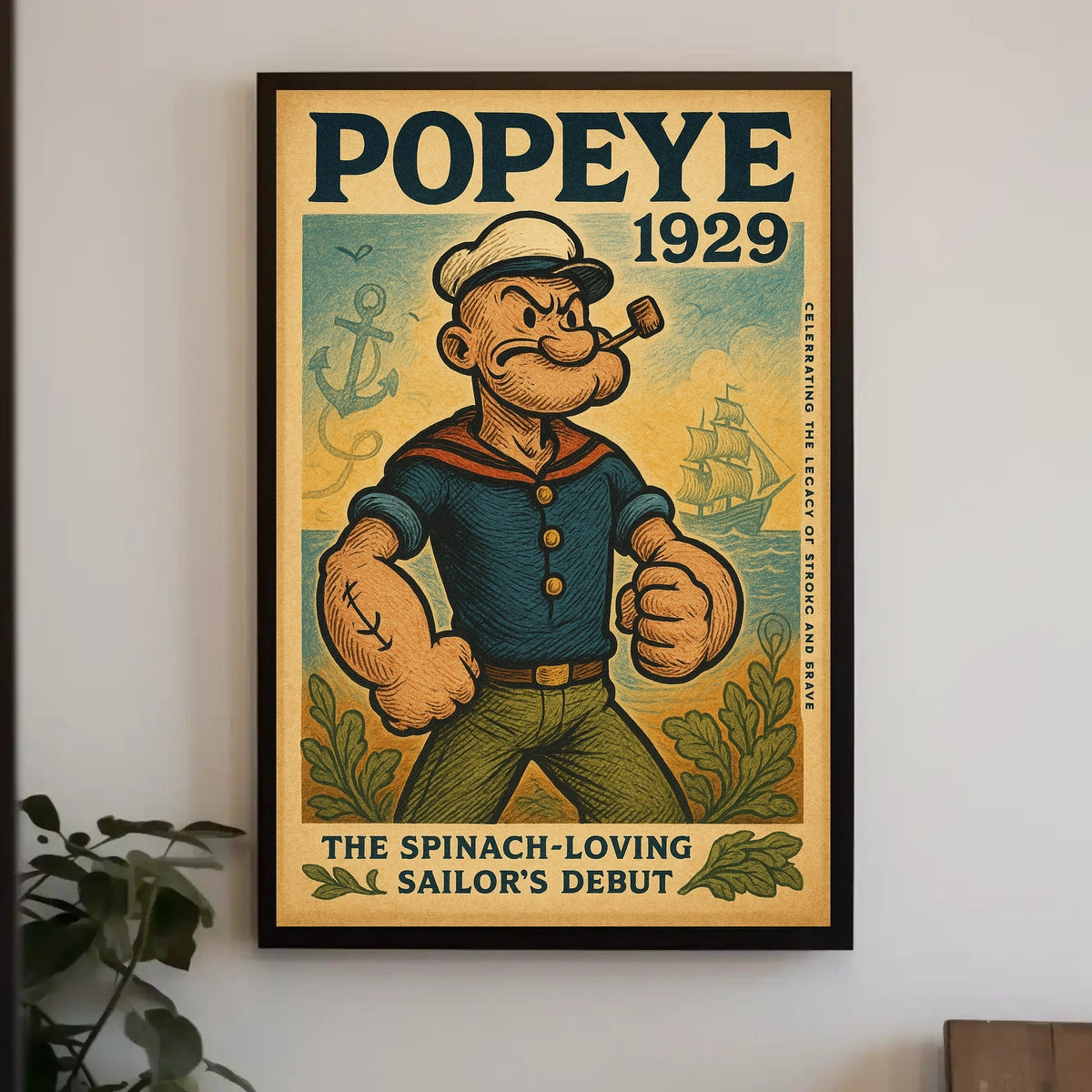 Popeye 1929 Art Poster POP-06