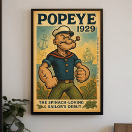 Popeye 1929 Art Poster POP-06