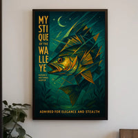 Mystique of the Walleye Poster