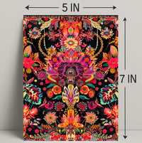 Abstract Art Poster: A Burst of Colorful Imagination