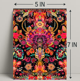 Abstract Art Poster: A Burst of Colorful Imagination