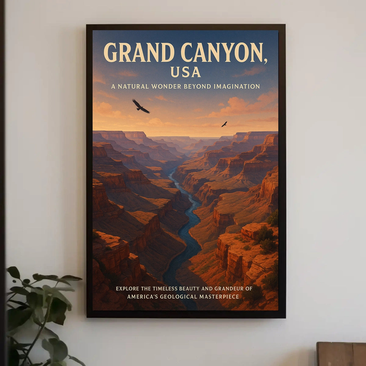 Grand Canyon A Natural Wonder Poster