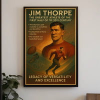 Jim Thorpe: A Legacy of Athletic Excellence Poster