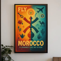 Fly Morocco A Journey Like No Other Poster