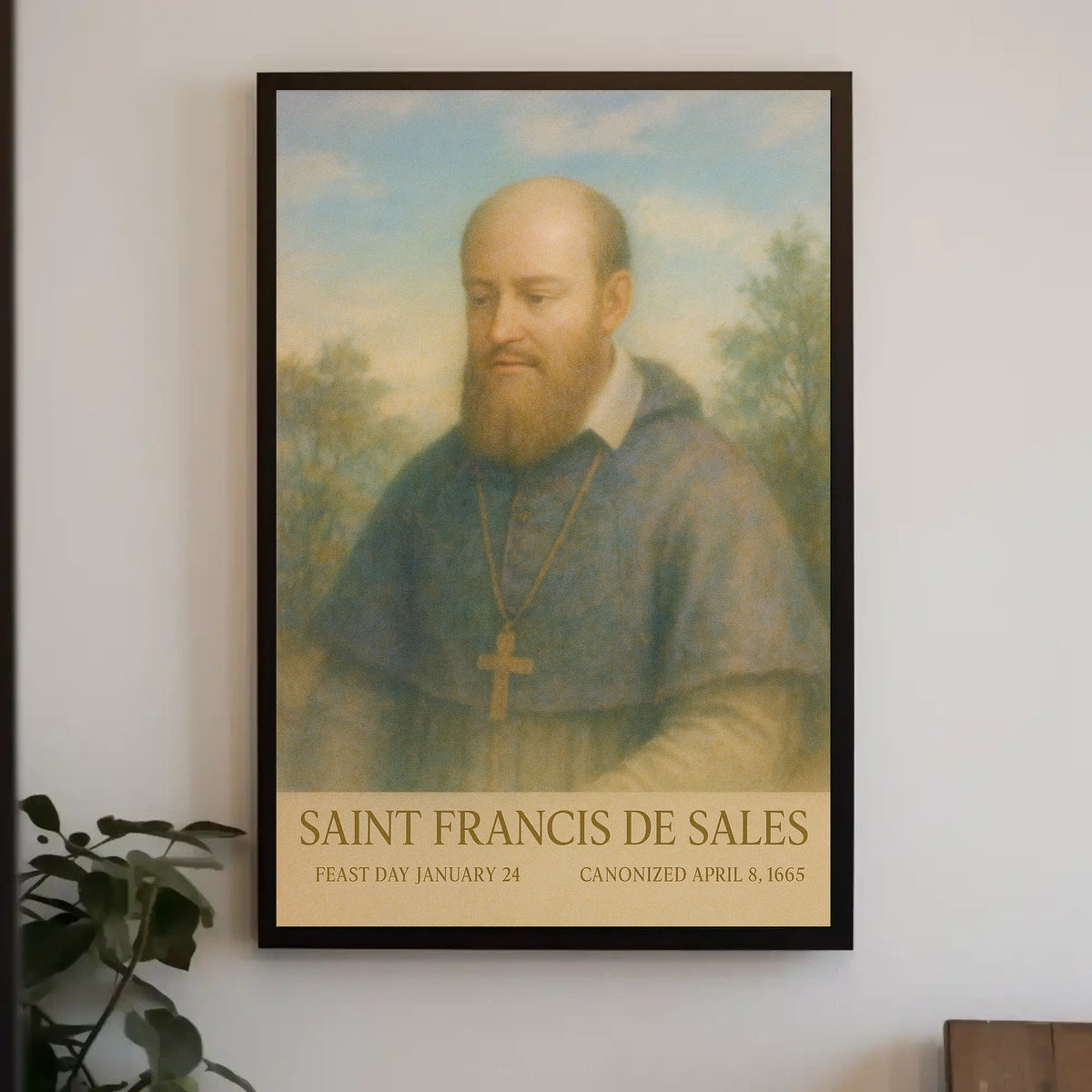 Saint Francis De Sales Poster