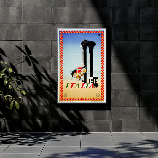 Italia Travel Poster