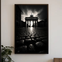 Sunrise At The Brandenburg Gate Poster