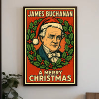 James Buchanan A Merry Christmas Poster