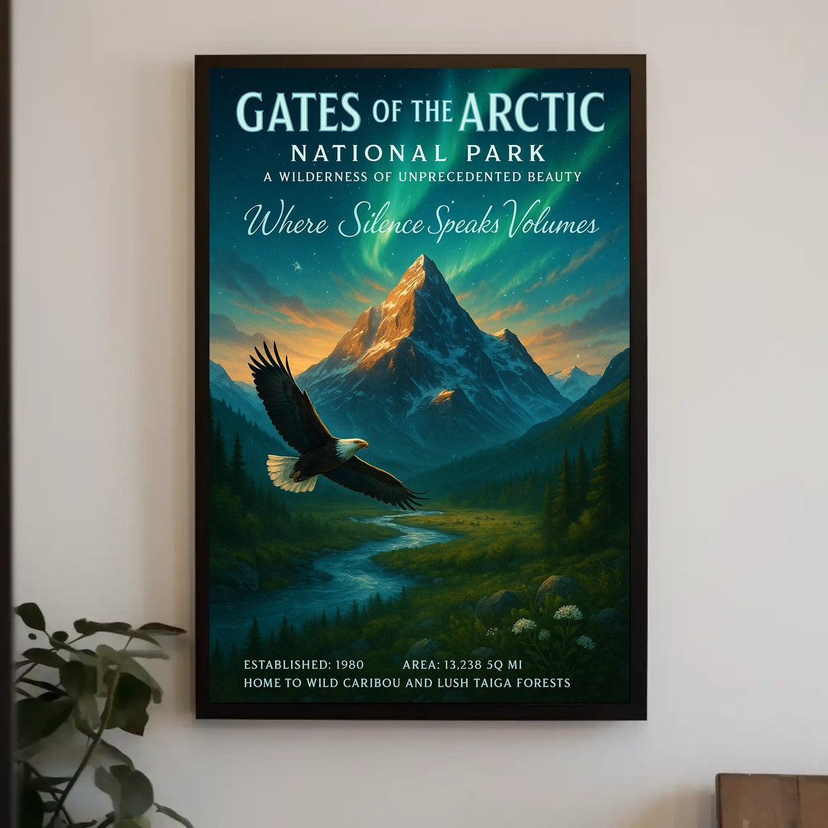 Gates of the Arctic National Park Poster