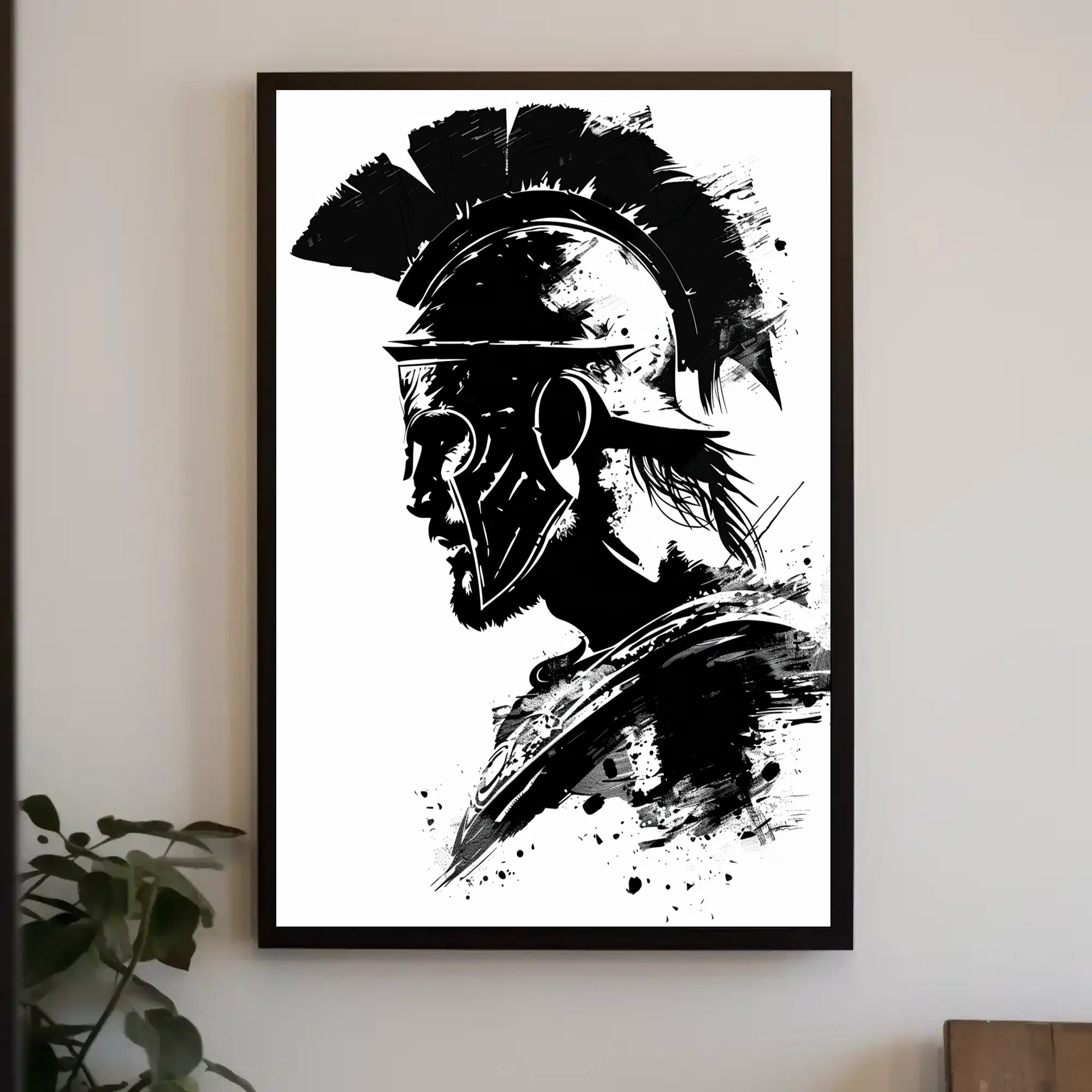 Warrior in Ink Poster PosterGoat