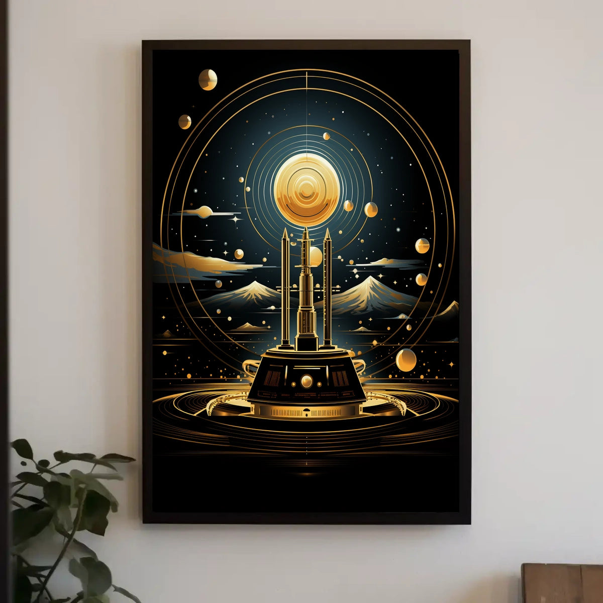 Celestial Exploration Poster