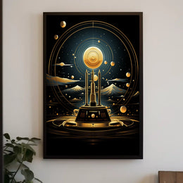 Celestial Exploration Poster