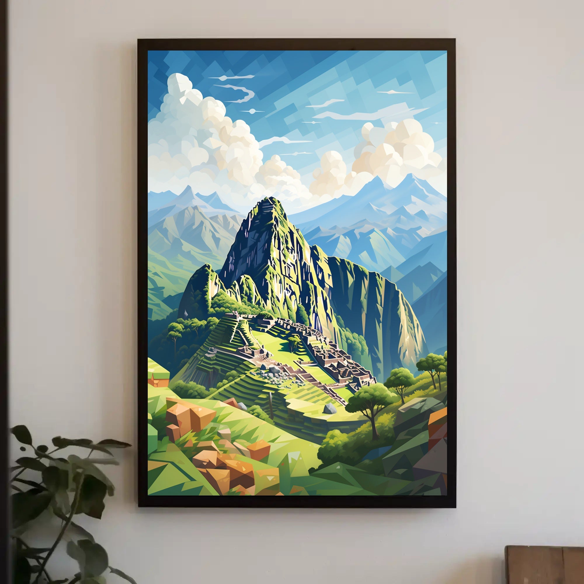 Machu Picchu Adventure Art Print Cultural or Heritage Poster