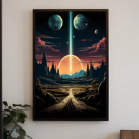 Cosmic Landscape Poster