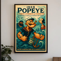 Popeye 1929 Art Poster POP-224