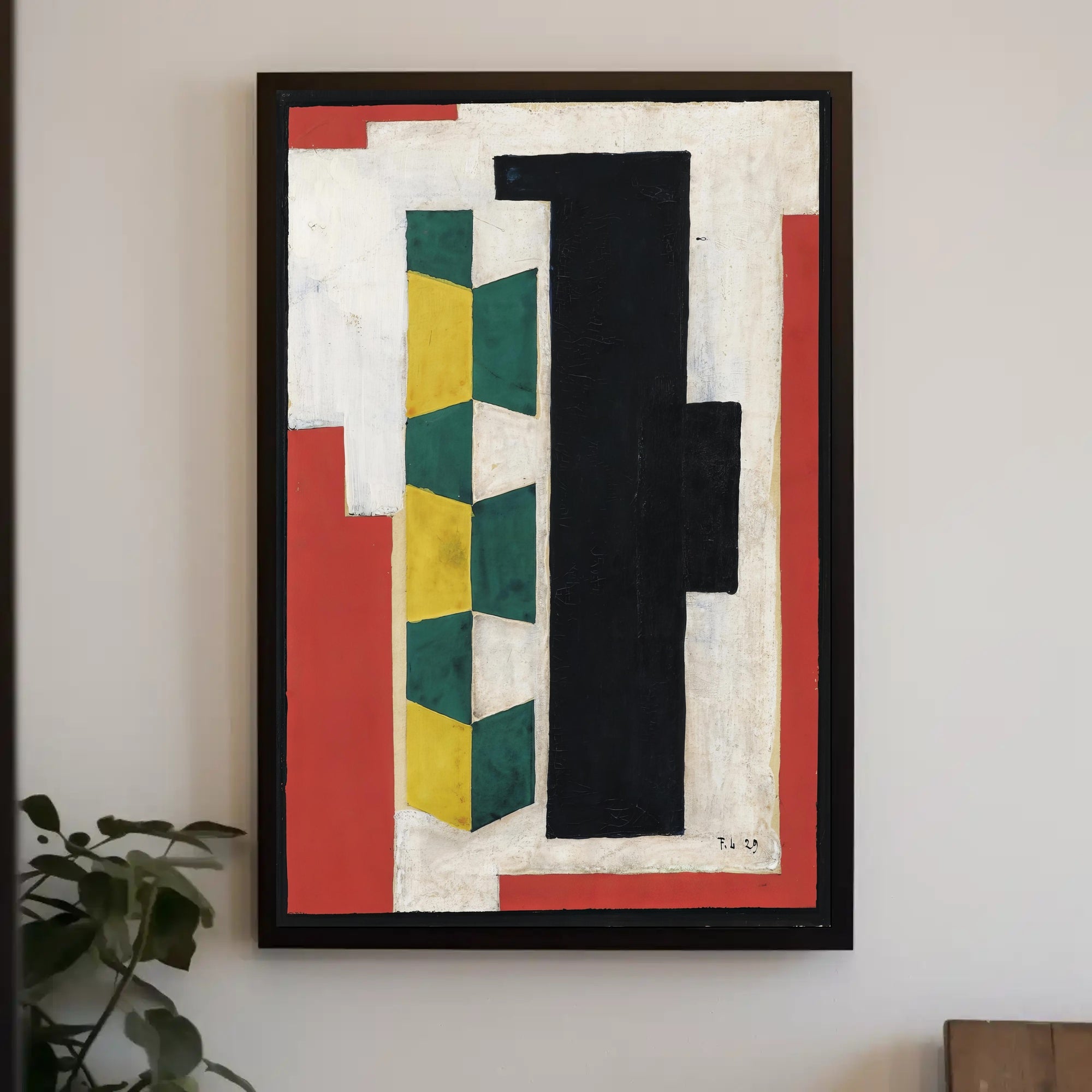 Geometric Abstraction Poster