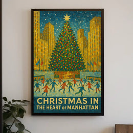 Christmas In The Heart Of Manhattan Poster