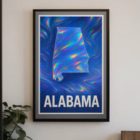 Vibrant Alabama Poster